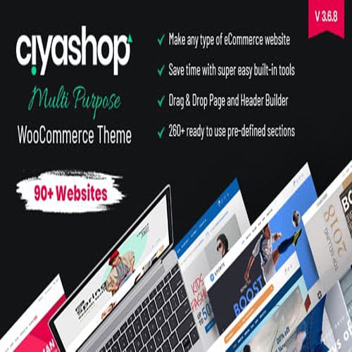 CiyaShop Responsive Multi-Purpose Theme CiyaShop Responsive Multi-Purpose Theme