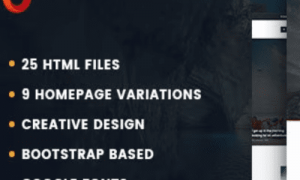 Dot – Personal Blog HTML5 Template