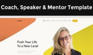 LifeCoach - Coach, Speaker & Mentor Template