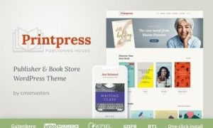 Printpress Book Publishing WordPress Theme