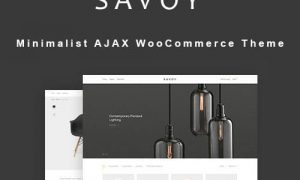 Savoy Minimalist AJAX WooCommerce Theme