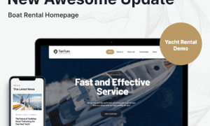 TanTum Car, Scooter, Boat & Bike Rental Services Theme