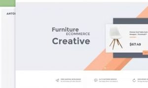 Anton Furniture WordPress Theme - Anton Theme GPL
