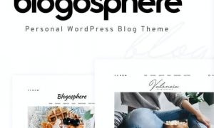 Blogosphere Multipurpose Blogging Theme - Blogosphere Theme GPL