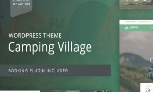 Camping WordPress Theme - Camping Theme GPL