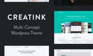 Creatink MultiConcept Responsive WordPress Theme - Creatink Theme GPL
