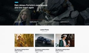 Critique WordPress Theme