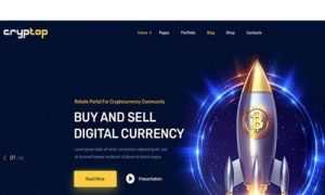 CrypTop - CryptoCurrency WordPress Theme