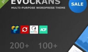 Evockans Responsive Multipurpose WordPress Theme - Evockans Theme GPL