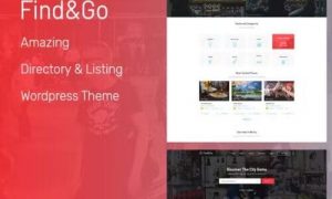 Findgo Directory Listing WordPress Theme