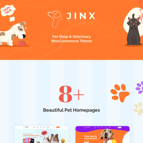 Jinx – Pet Shop & Veterinary WooCommerce Theme Jinx - Pet Shop & Veterinary WooCommerce Theme