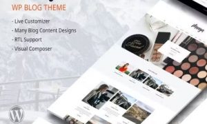 Maaya Blog WordPress Theme - Maaya Theme GPL