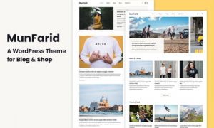 Munfarid WordPress Theme - Munfaid Theme GPL