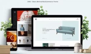 Zuka Clean Minimal WooCommerce Theme - Zuka Theme GPL