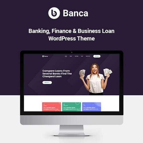 Banca Banking WordPress Theme - Banca Business Loan Theme Banca Banking WordPress Theme - Banca Business Loan Theme