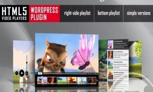 HTML5 Video Player With Playlist WordPress Plugin