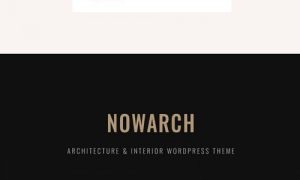 NOWARCH Architecture WordPress Theme - NOWARCH Interior Theme