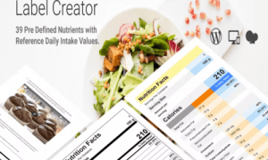 Nutrition Facts Label Creator Plugins - Nutrition WPBakery Plugins