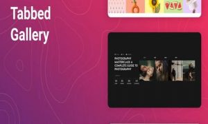 Tabbed Gallery for Elementor WordPress Plugins - Tabbed Gallery Plugins GPL