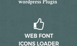 Font icons loader for wordpress Plugin