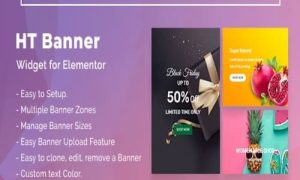 HT Banner for Elementor Plugin - HT Banner Plugin GPL