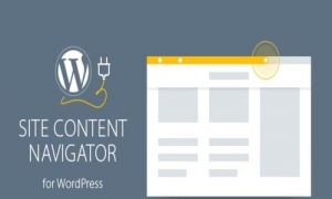 Site Content Navigator for WordPress Plugin - Site Content Navigator plugin GPL