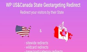 WP US and Canada State Geotargeting Redirect Plugin