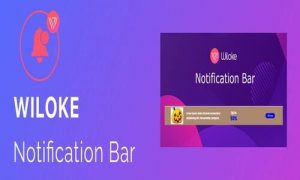 Wiloke Notification Bar WordPress Plugin - Wiloke Notification Bar Plugin GPL