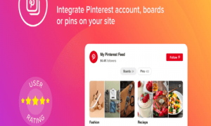 WordPress Pinterest Feed Plugin